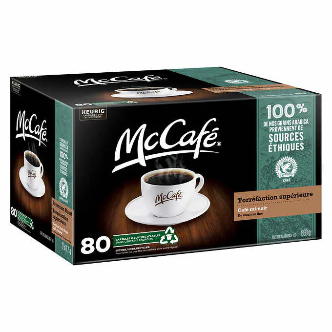 McCafé – Café à torréfaction supérieure, 80 godets