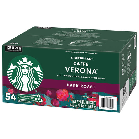 Café Starbucks, Caffè Verona, 54 godets