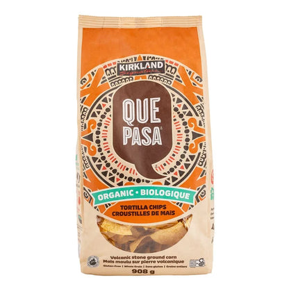 Chips tortilla biologiques Que Pasa Kirkland Signature