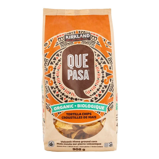 Chips tortilla biologiques Que Pasa Kirkland Signature