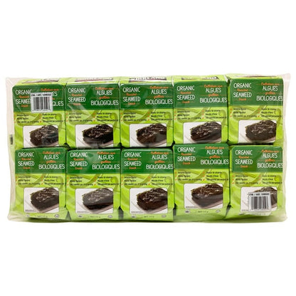 Kirkland Signature - Collation aux algues grillées biologiques, 10 × 17 g
